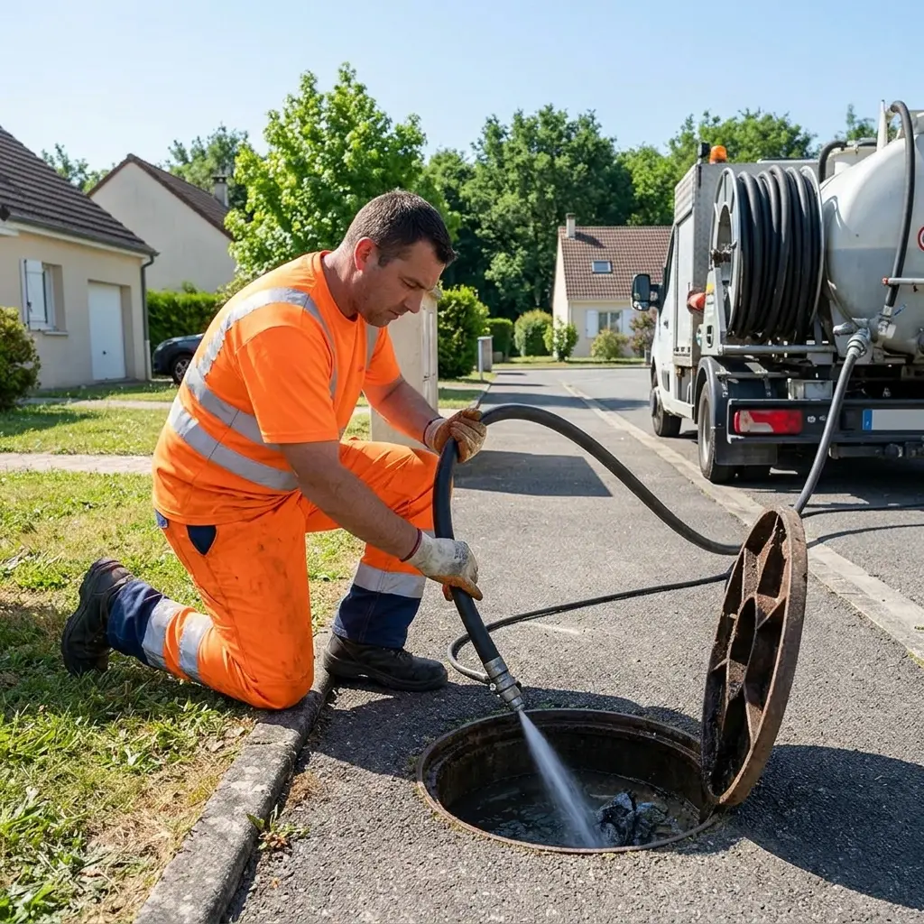 Curage canalisation Civry-la-Forêt (78910)