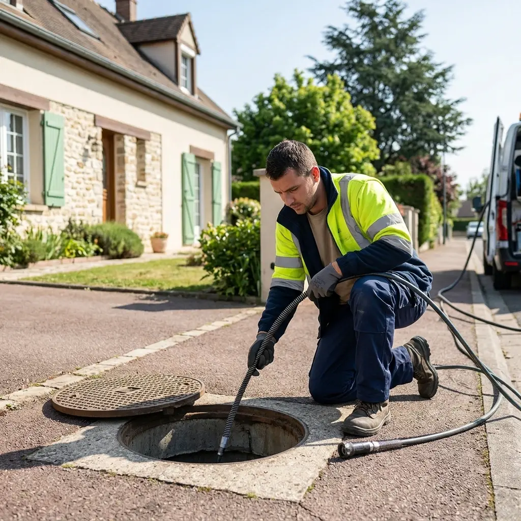 Curage canalisation Guerville (78930)