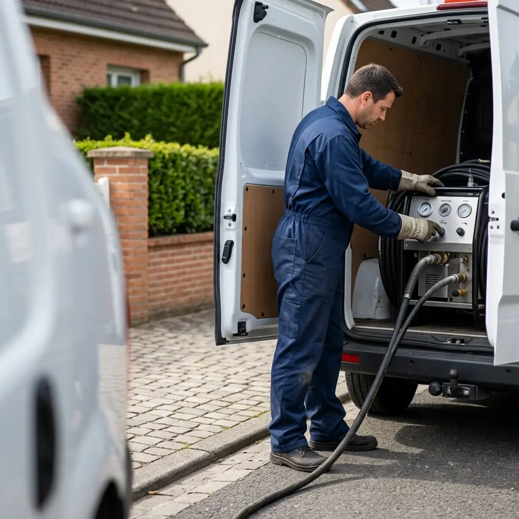 Un nettoyage haute pression pour des tuyaux comme neufs