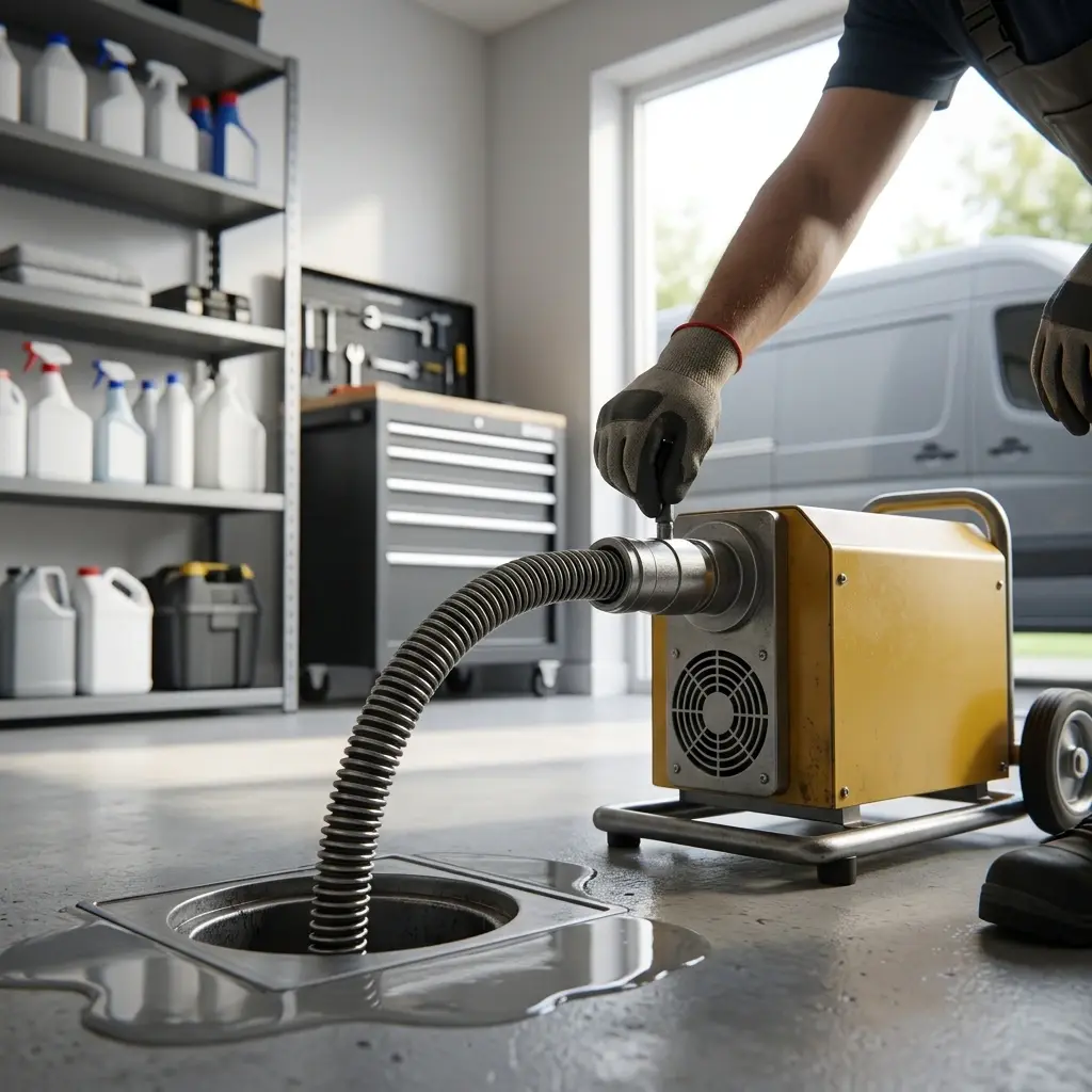Un nettoyage haute pression pour des conduits sains