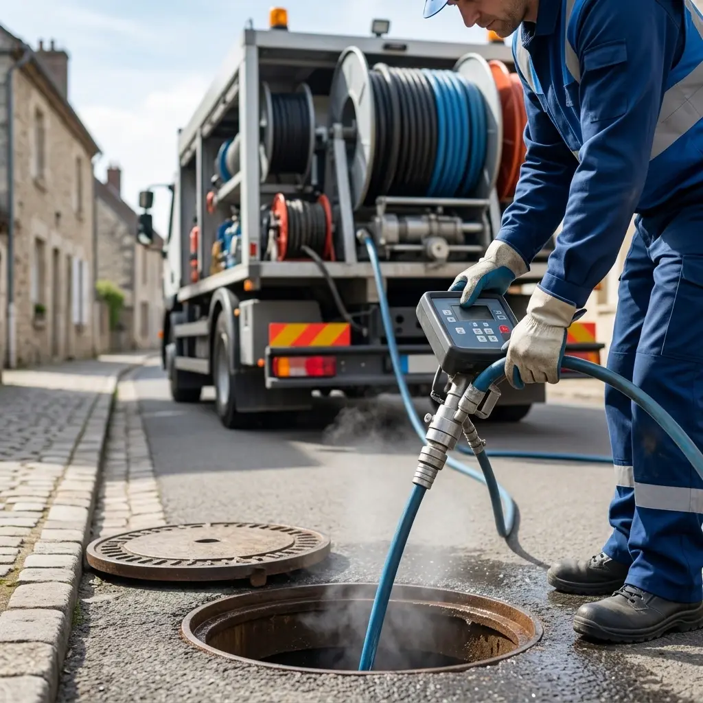 Notre méthode de curage de canalisation à Authon-la-Plaine
