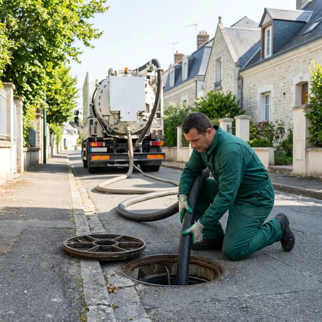Notre méthode de curage de canalisation à Chatignonville