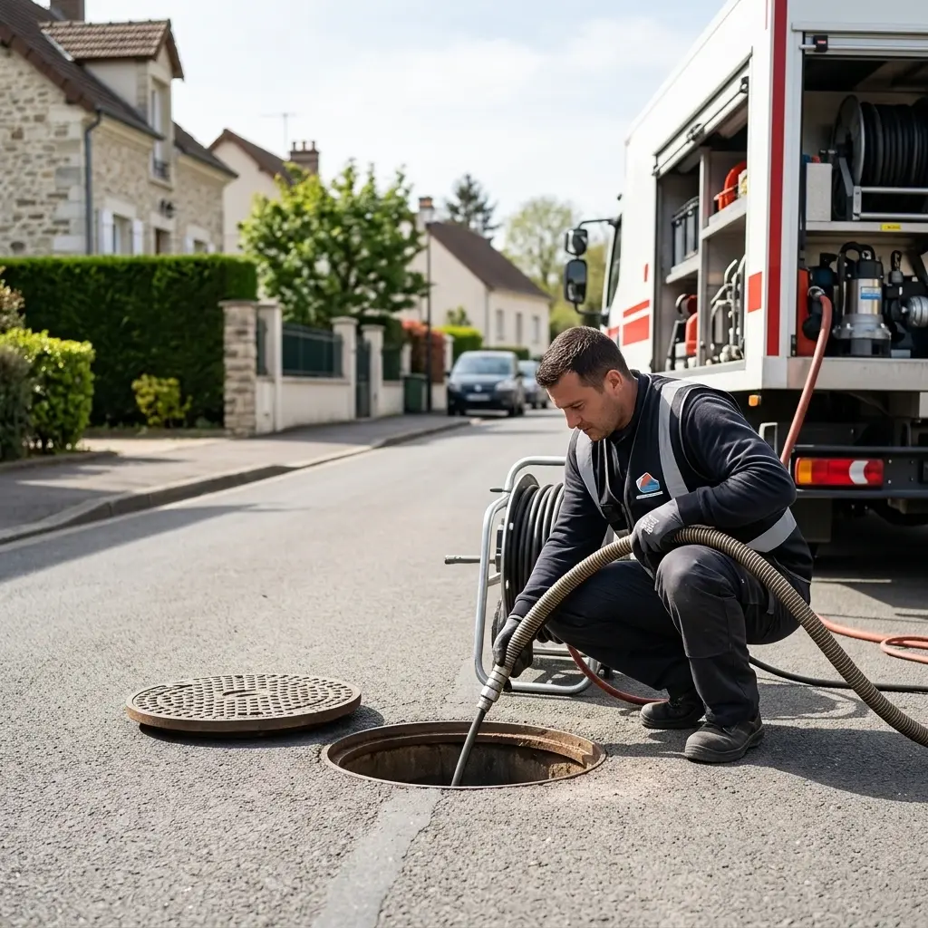 Curage canalisation Plessis-Saint-Benoist (91410)