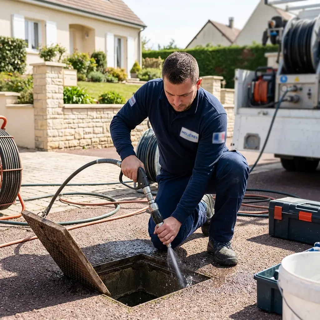Curage canalisation Les Molières (91470)