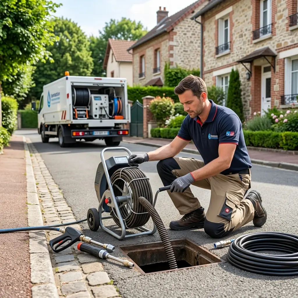 Curage canalisation Sermaise (91530)