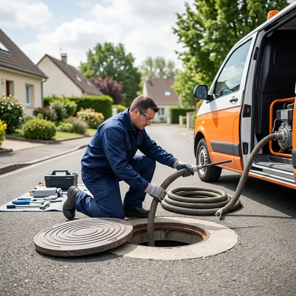 Curage canalisation Orveau (91590)