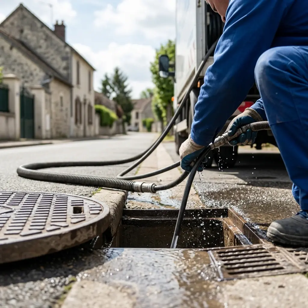 Une technique de nettoyage haute pression rigoureuse