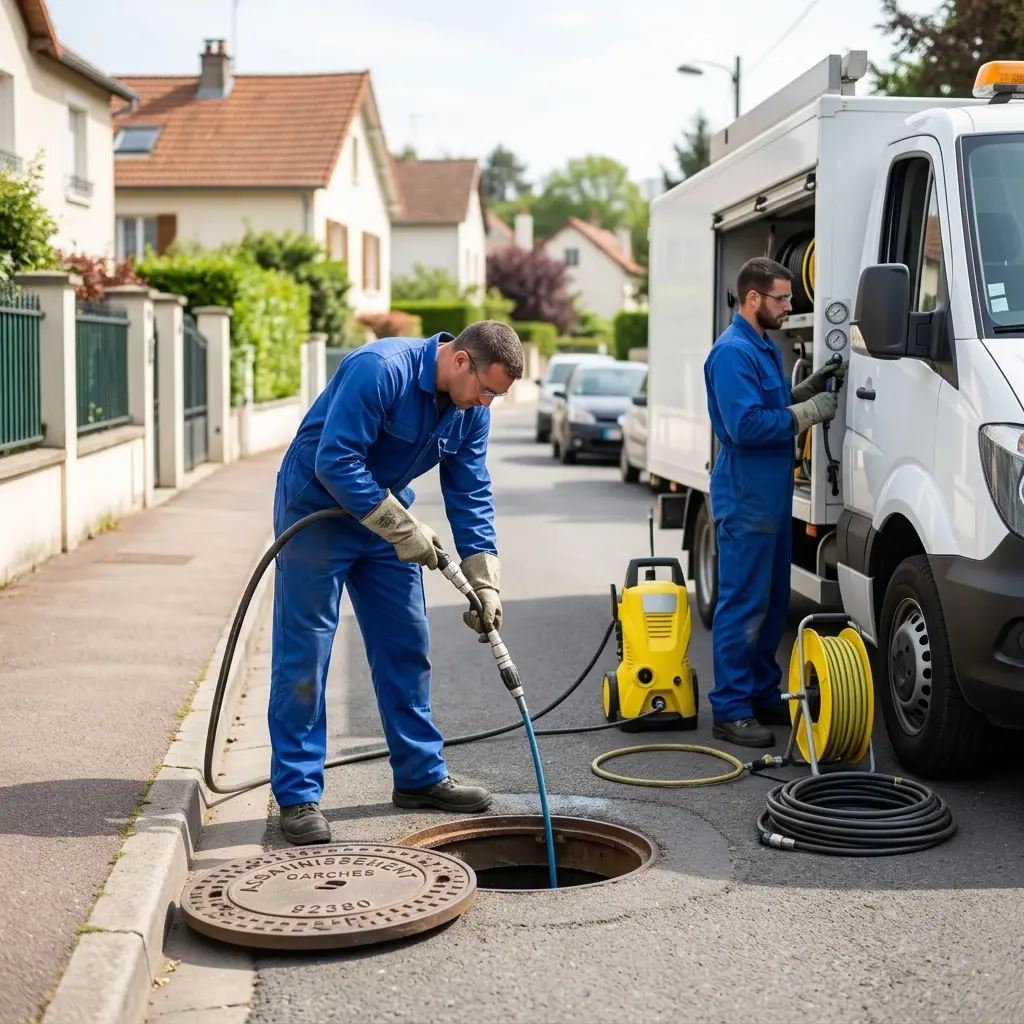 Curage canalisation Garches (92380)