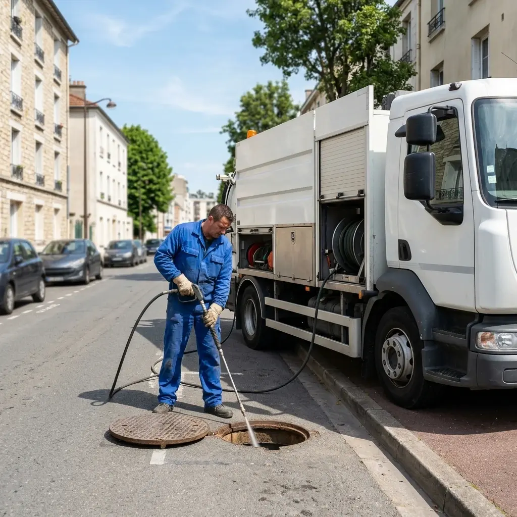 Une technique de nettoyage haute pression rigoureuse
