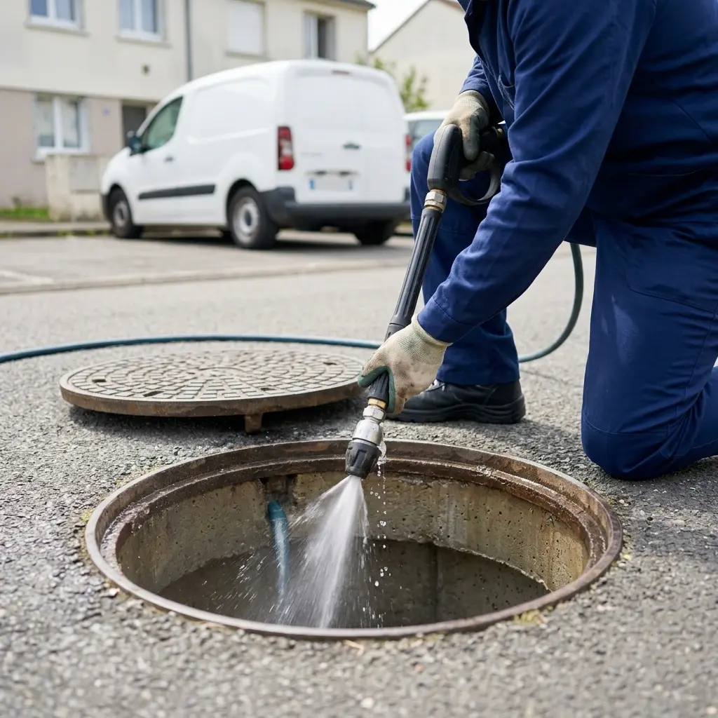 Un nettoyage haute pression pour vos conduits