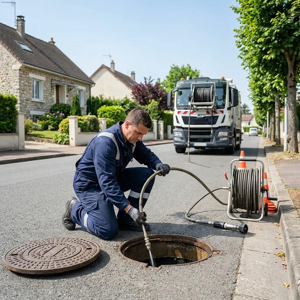 Besoin d'un curage rapide à Santeny ?