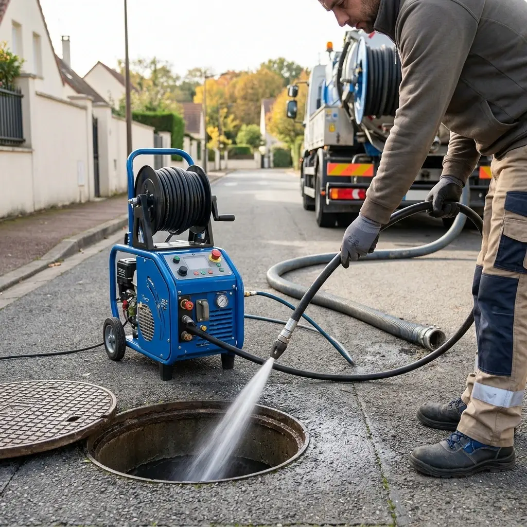 Une technique de nettoyage haute pression efficace