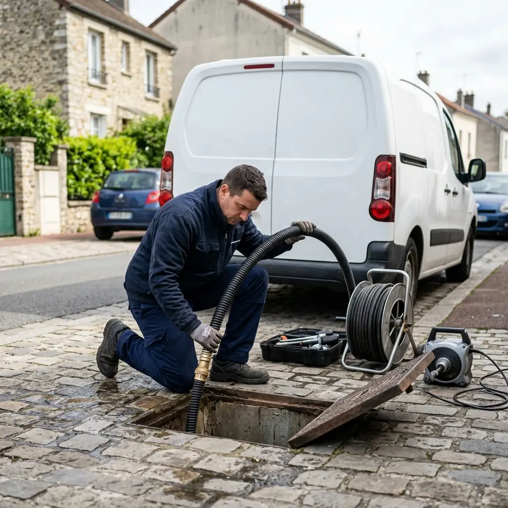 Curage canalisation Pontoise (95300)