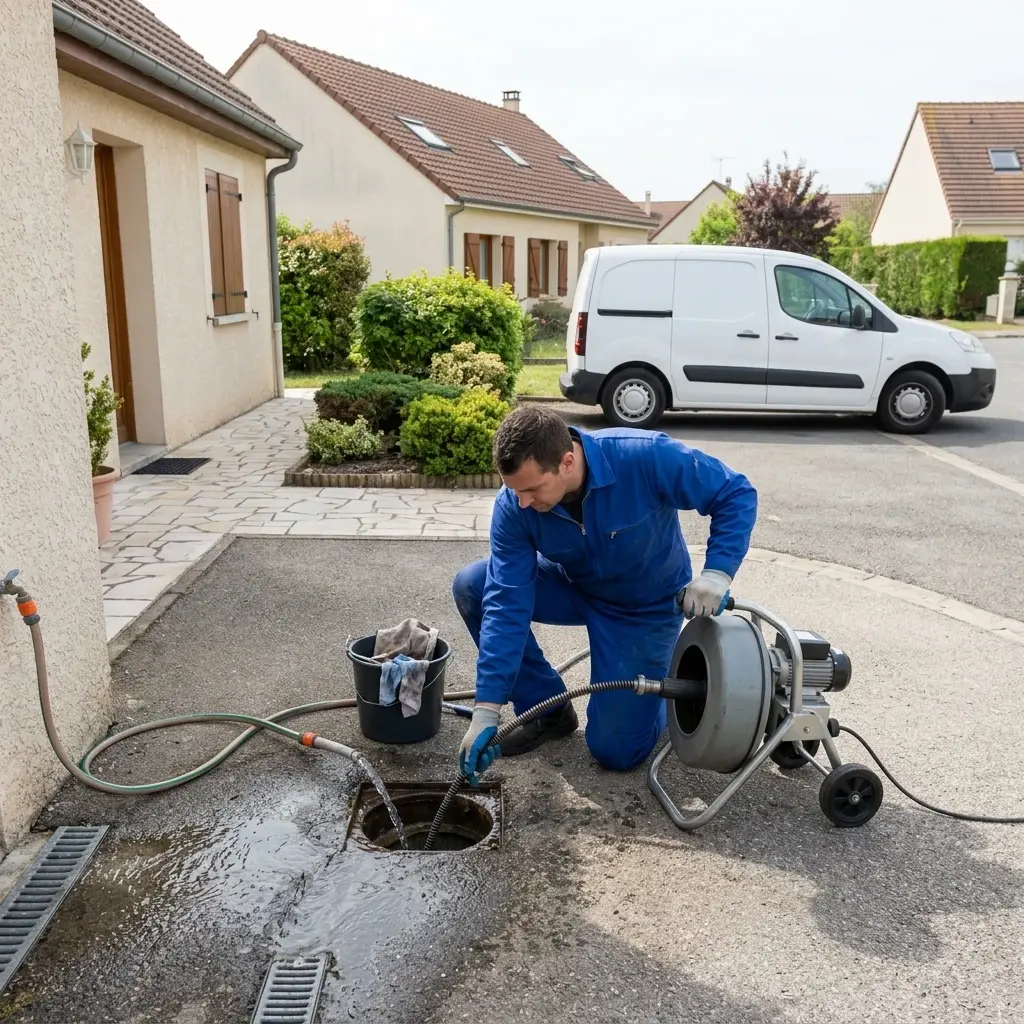 Curage canalisation Charmont (95420)