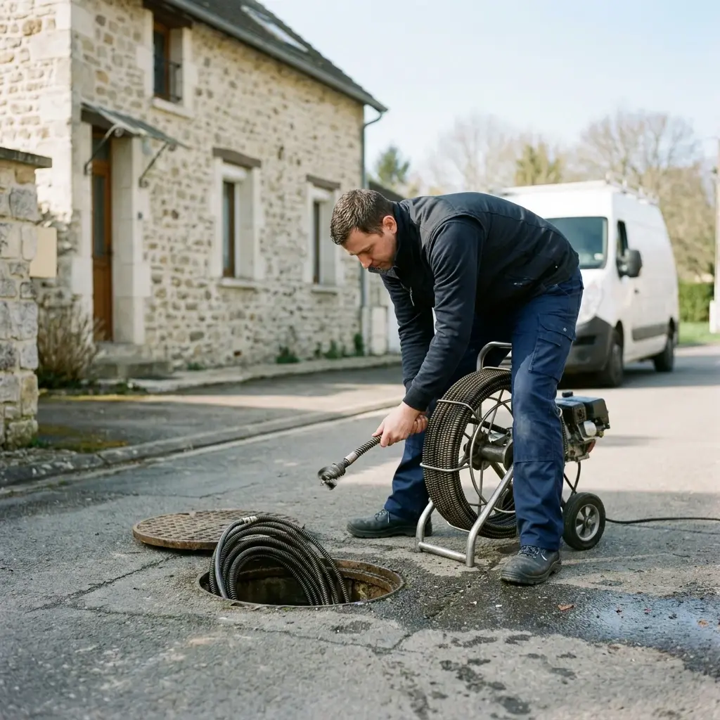 Curage canalisation Hodent (95420)