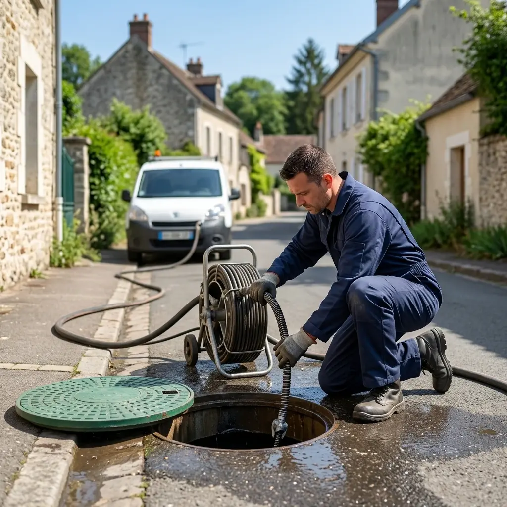 Curage canalisation Maudétour-en-Vexin (95420)