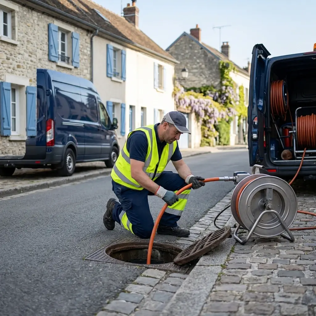 Curage canalisation Auvers-sur-Oise (95430)