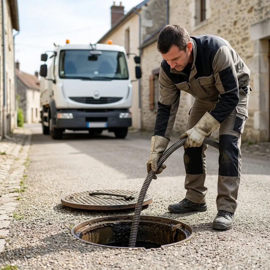 Curage canalisation Le Perchay (95450)