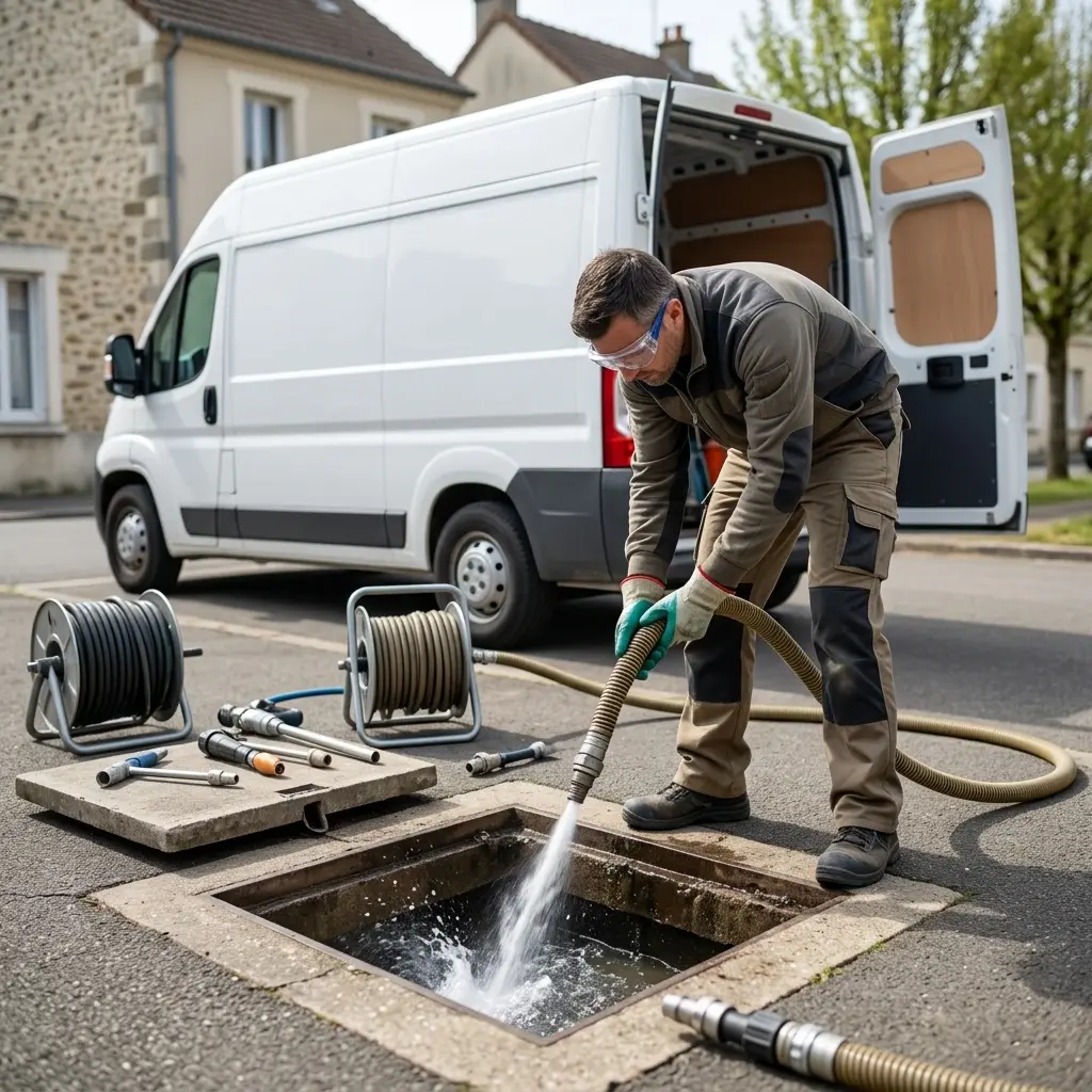 Une technique de nettoyage haute pression rigoureuse