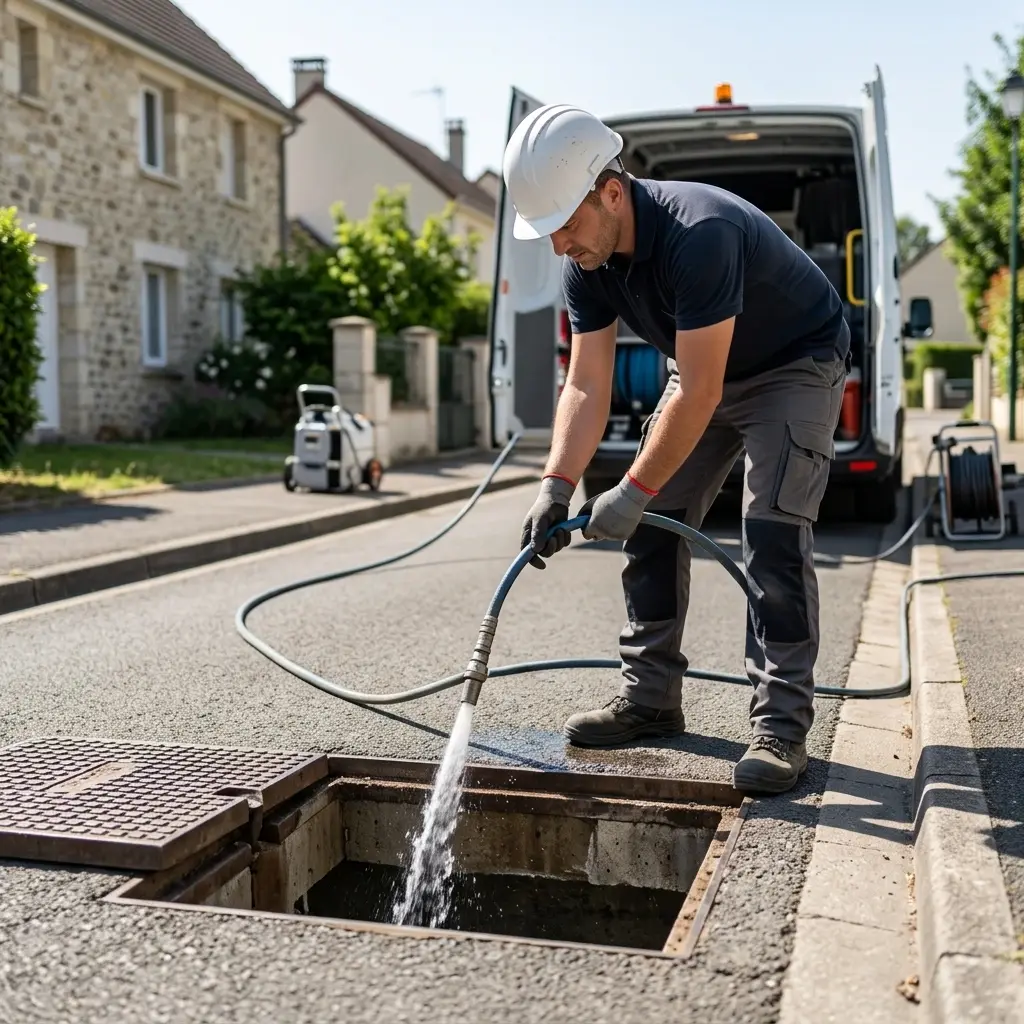 Curage canalisation Vauréal (95490)