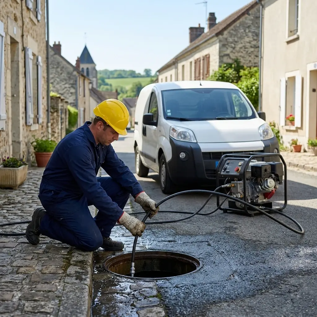 Curage canalisation Chérence (95510)
