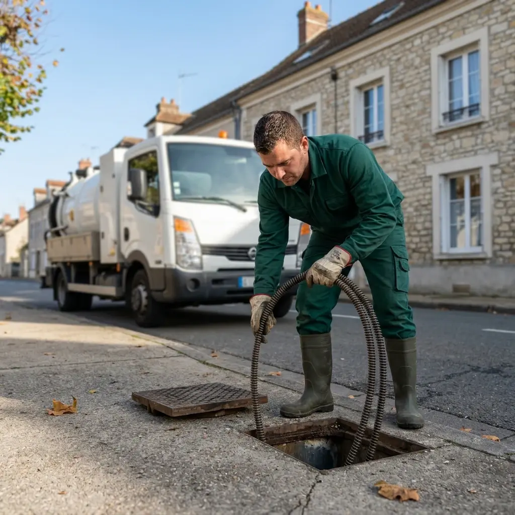 Curage canalisation Saint-Cyr-en-Arthies (95510)