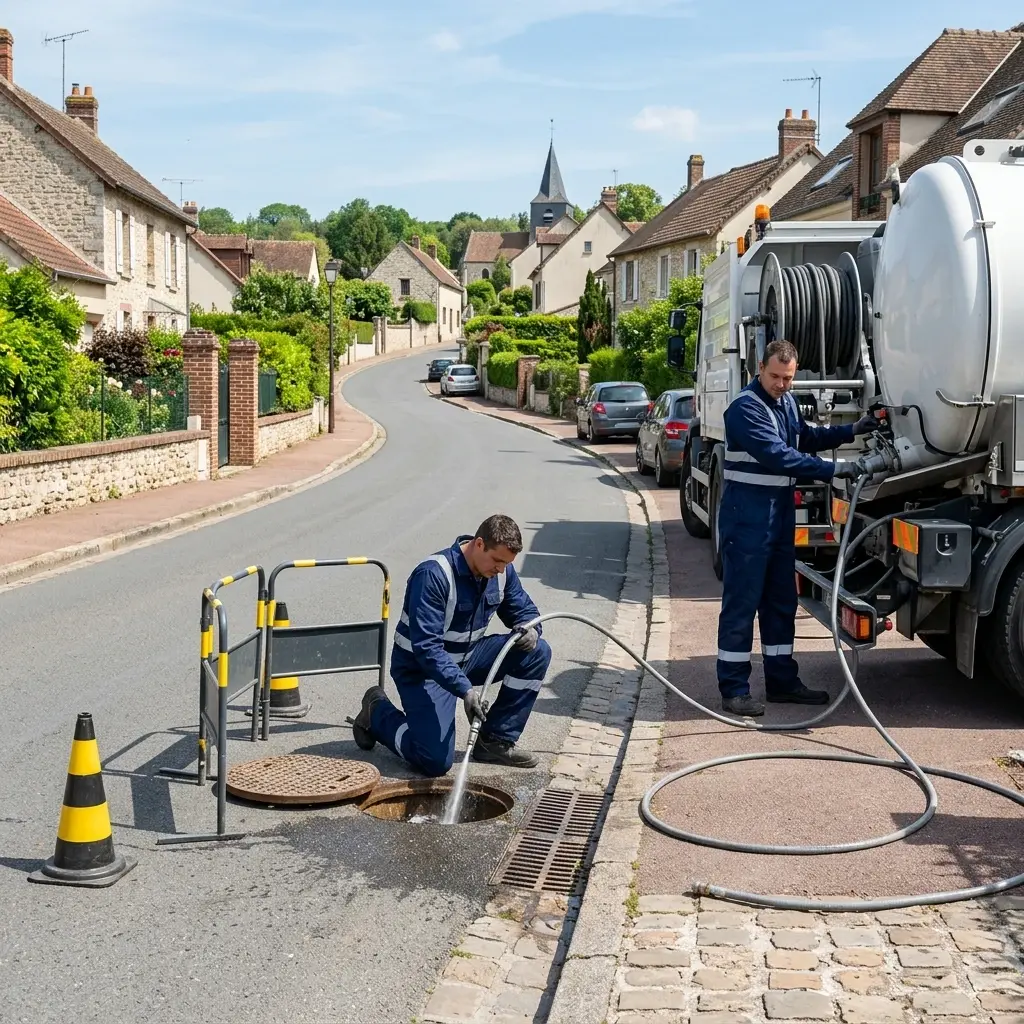 Besoin d'un curage rapide à Vétheuil ?