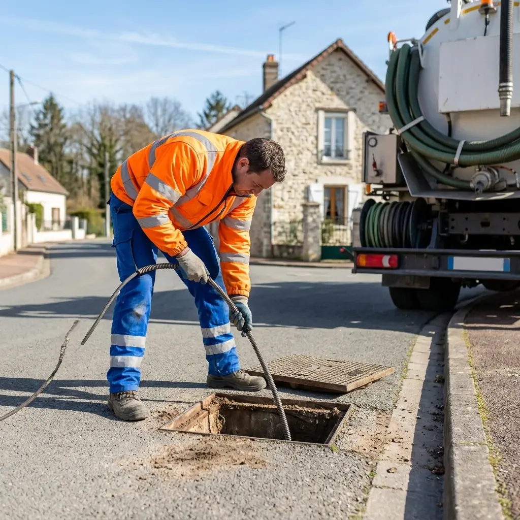 Curage canalisation Vienne-en-Arthies (95510)