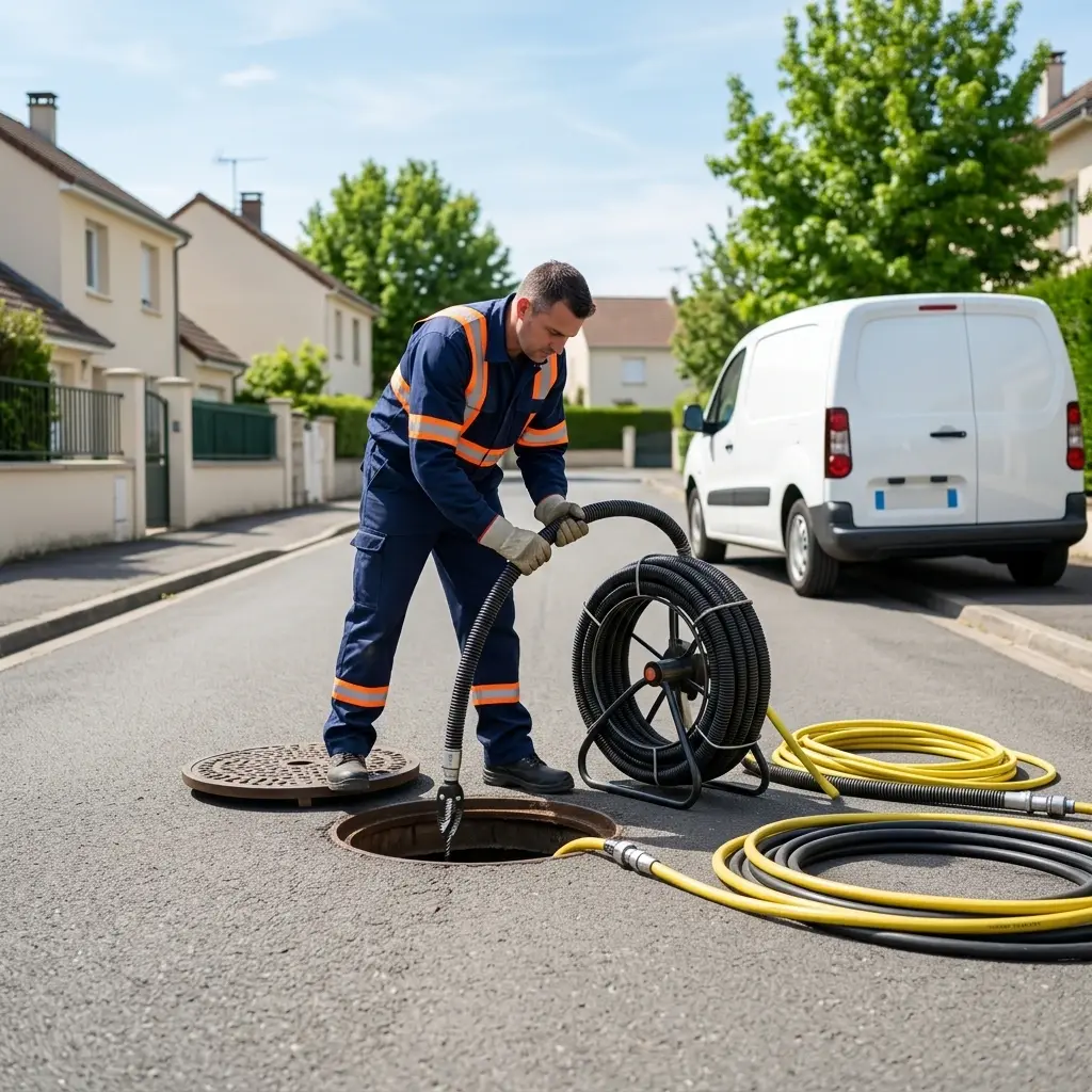 Curage canalisation Chauvry (95560)