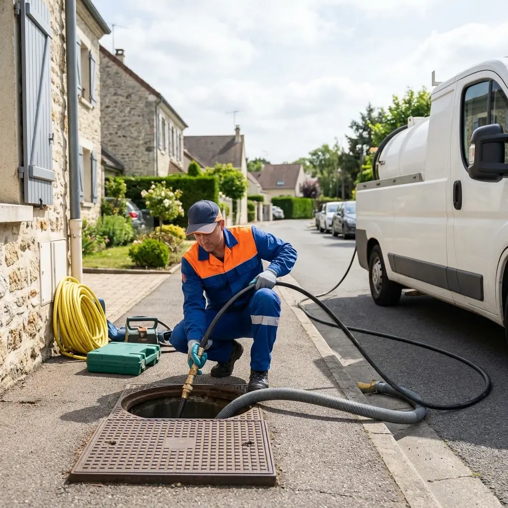 Curage canalisation Andilly (95580)