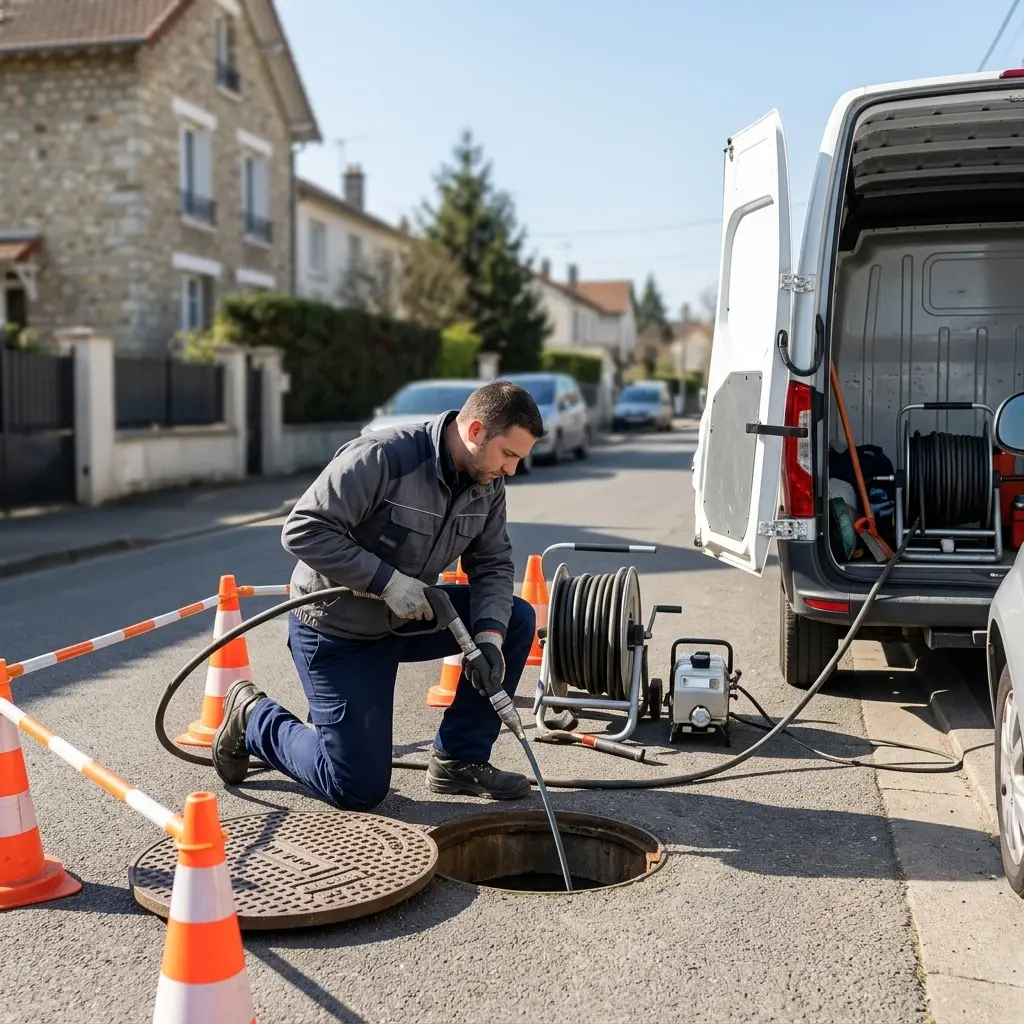 Comment se déroule le curage canalisation à Parmain ?