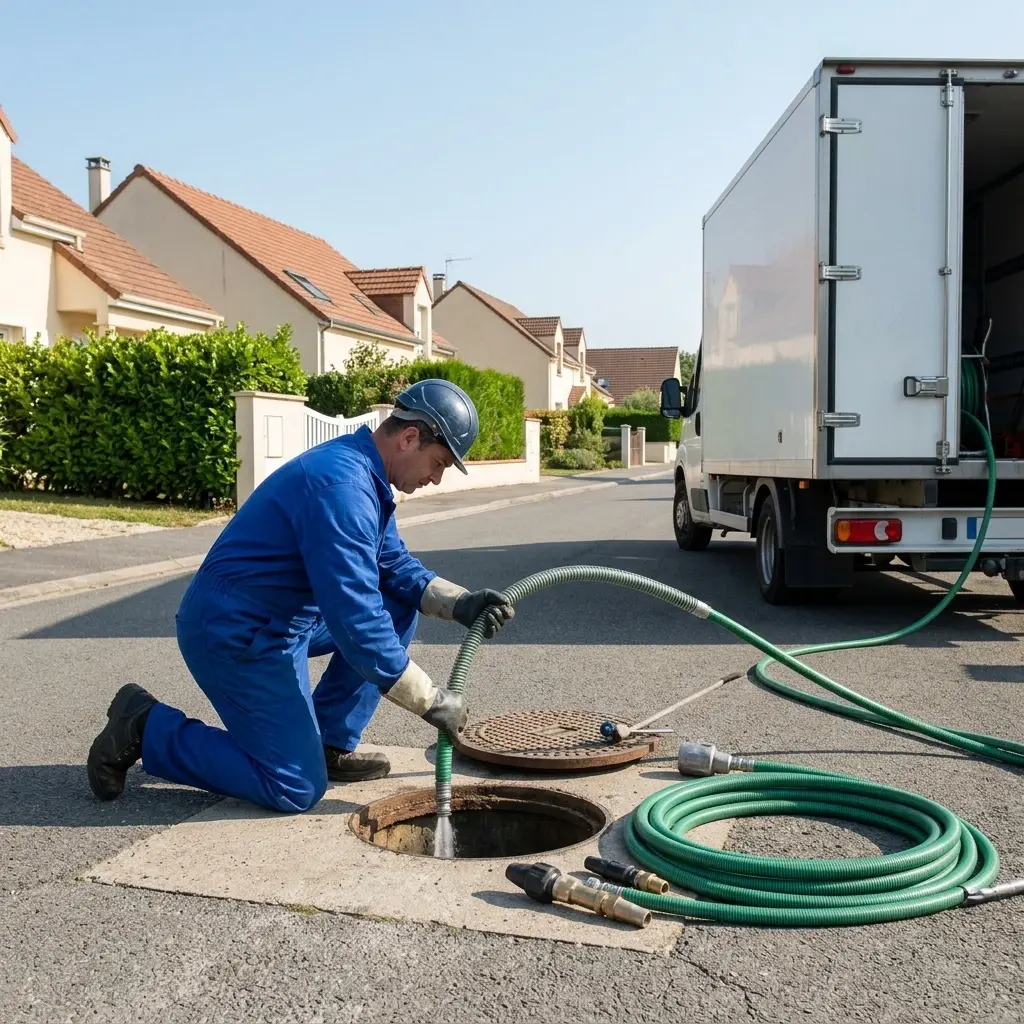 Curage canalisation Parmain (95620)
