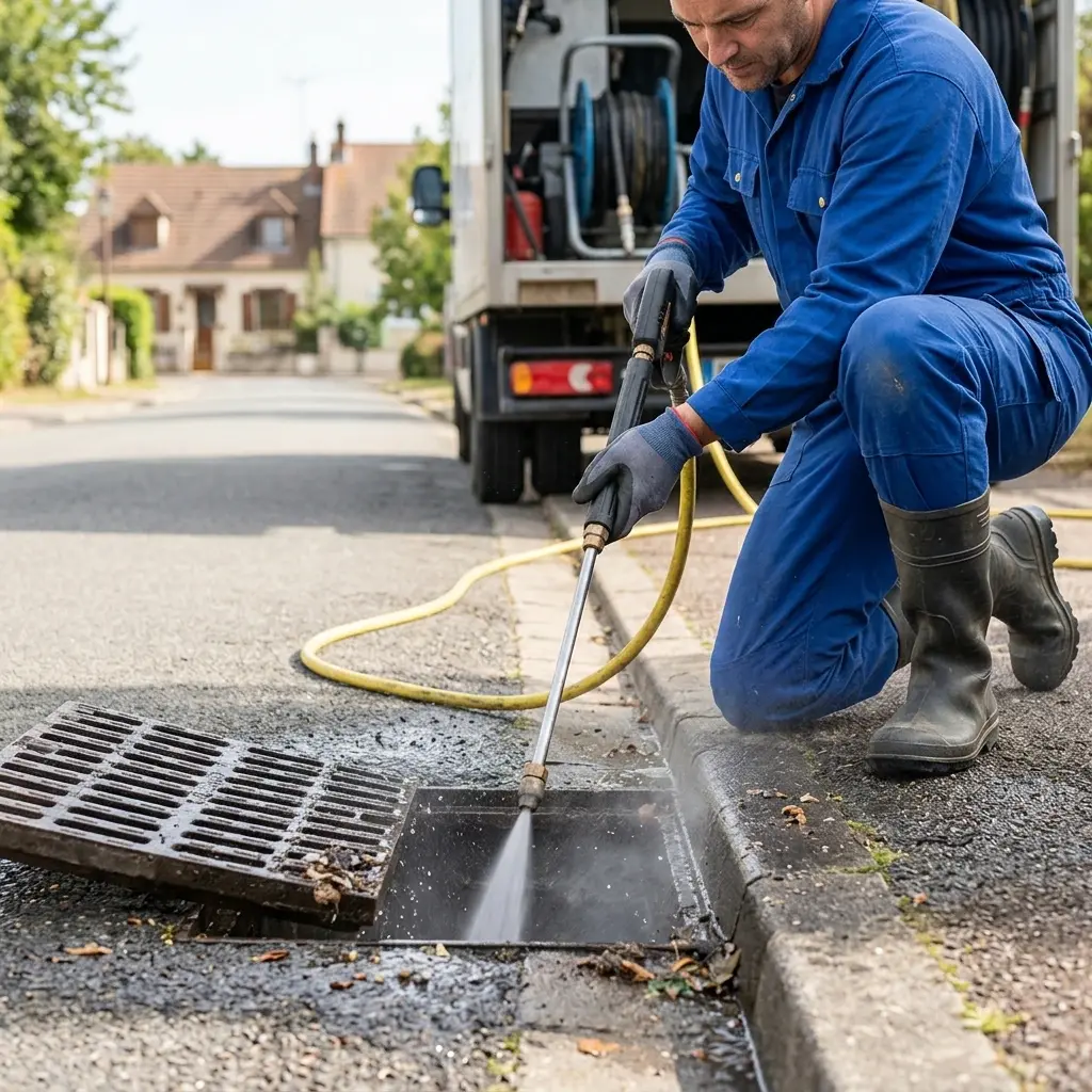 Une technique de nettoyage haute pression rigoureuse