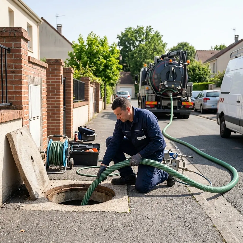 Curage canalisation Courcelles-sur-Viosne (95650)
