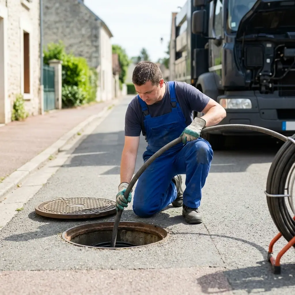 Curage canalisation Le Mesnil-Aubry (95720)