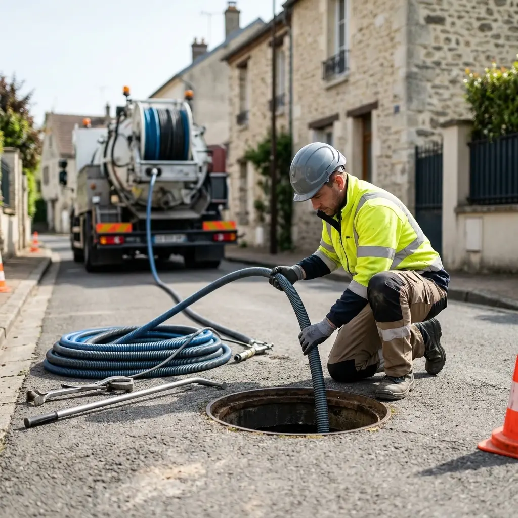 Besoin d'un curage rapide à Valmondois ?
