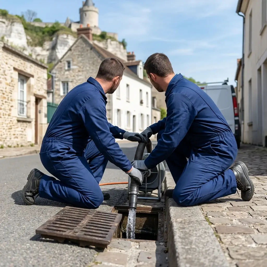 Curage canalisation Roche-Guyon (95780)
