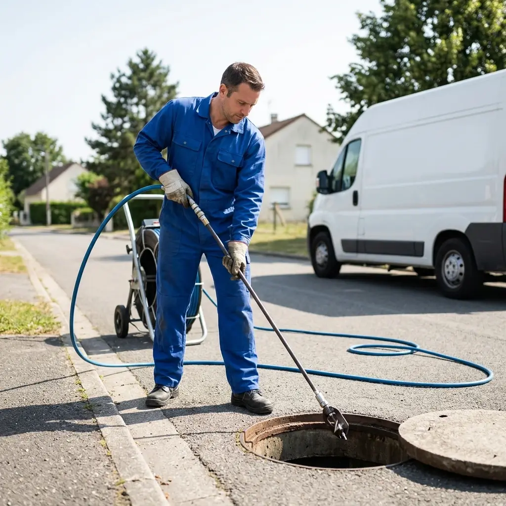 Curage canalisation Berville (95810)