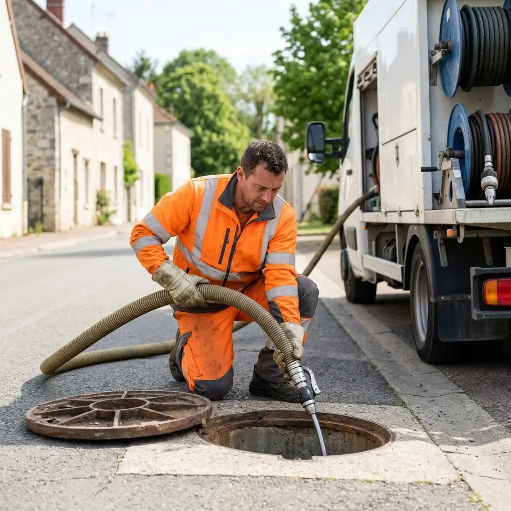 Curage canalisation Theuville (95810)