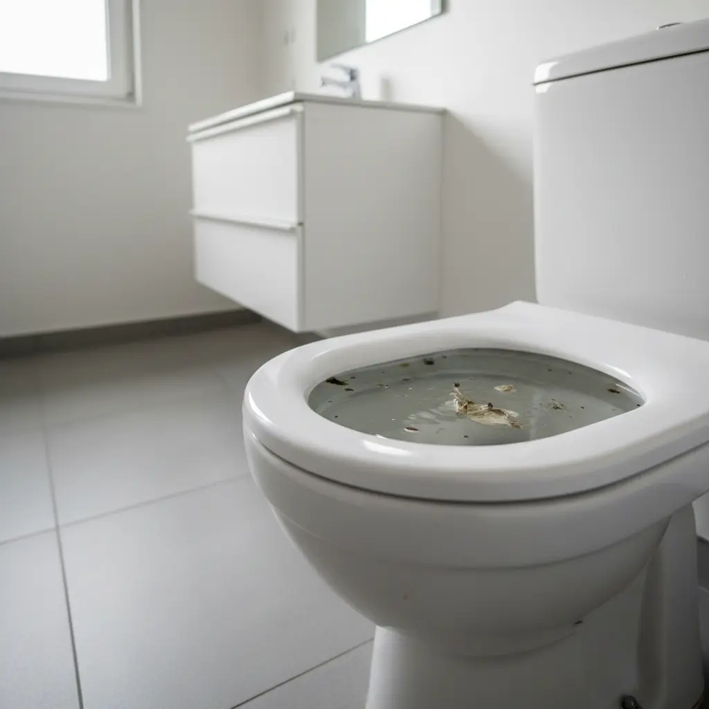 Refoulement dans les WC