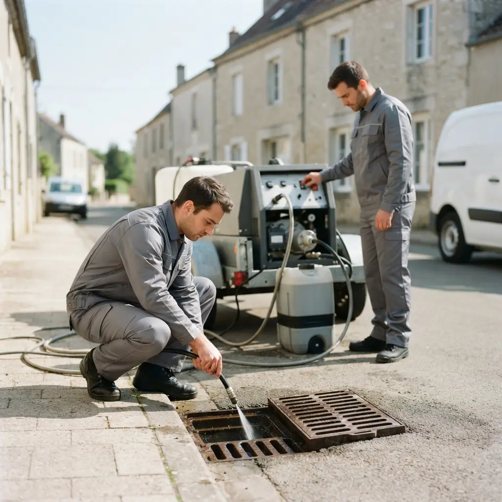 Quelles sont les étapes de l’intervention de débouchage à Vendeuvre-sur-Barse ?