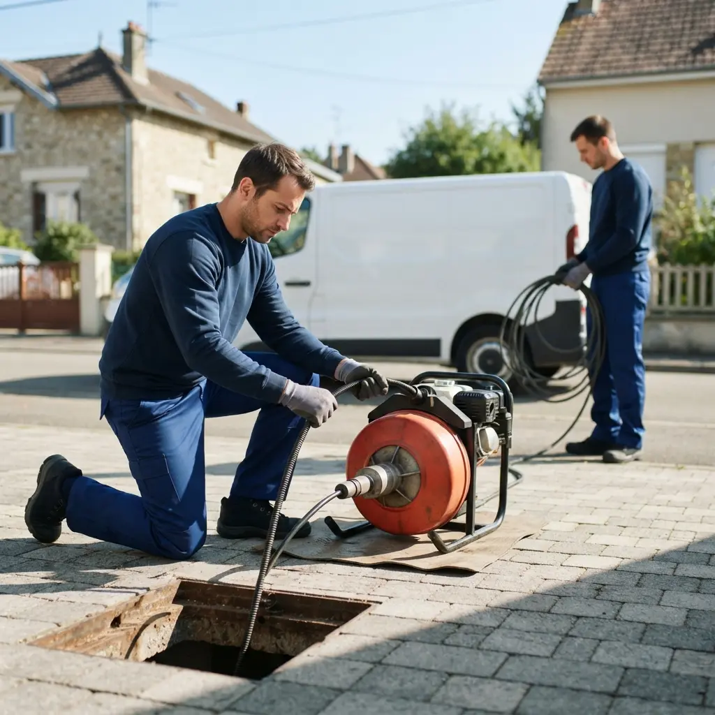 Notre méthode de débouchage canalisation à Mexy