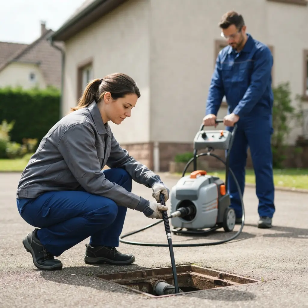 Notre méthode de reprise de canalisation à Dettwiller