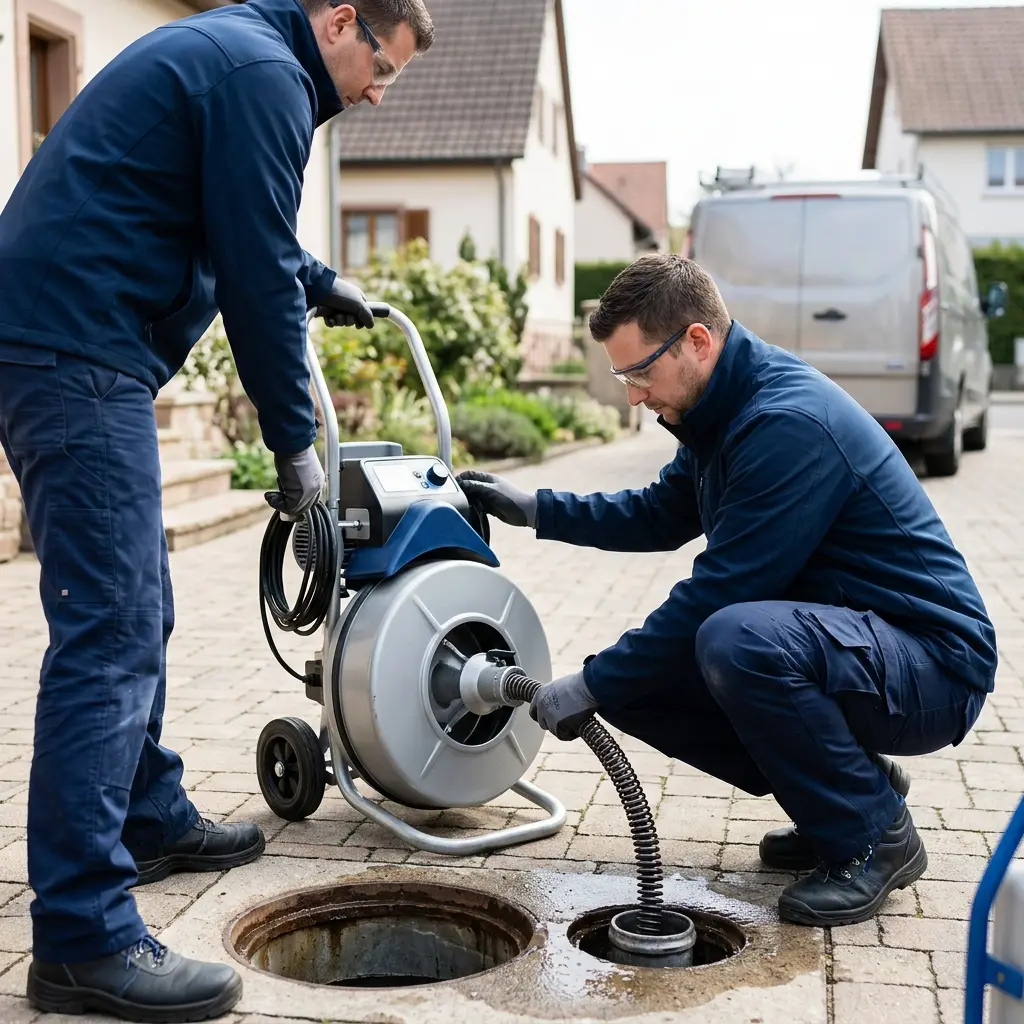 Comment se déroule l’intervention de débouchage à Lauterbourg ?