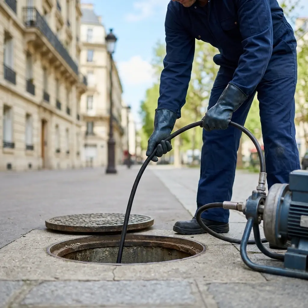 Comment se déroule une intervention de débouchage canalisation à Paris 9 ?