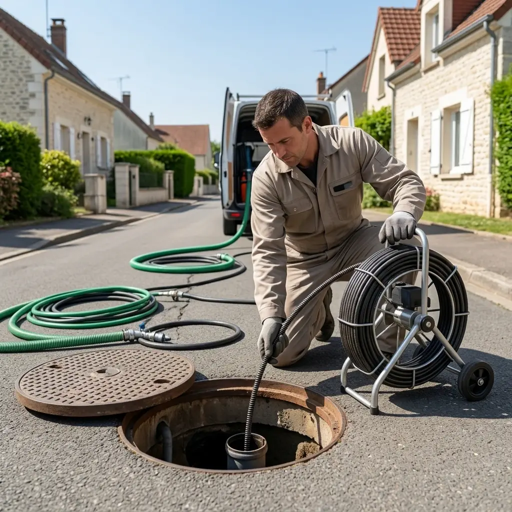Comment se déroule une intervention de débouchage à Saint-Just-en-Brie ?