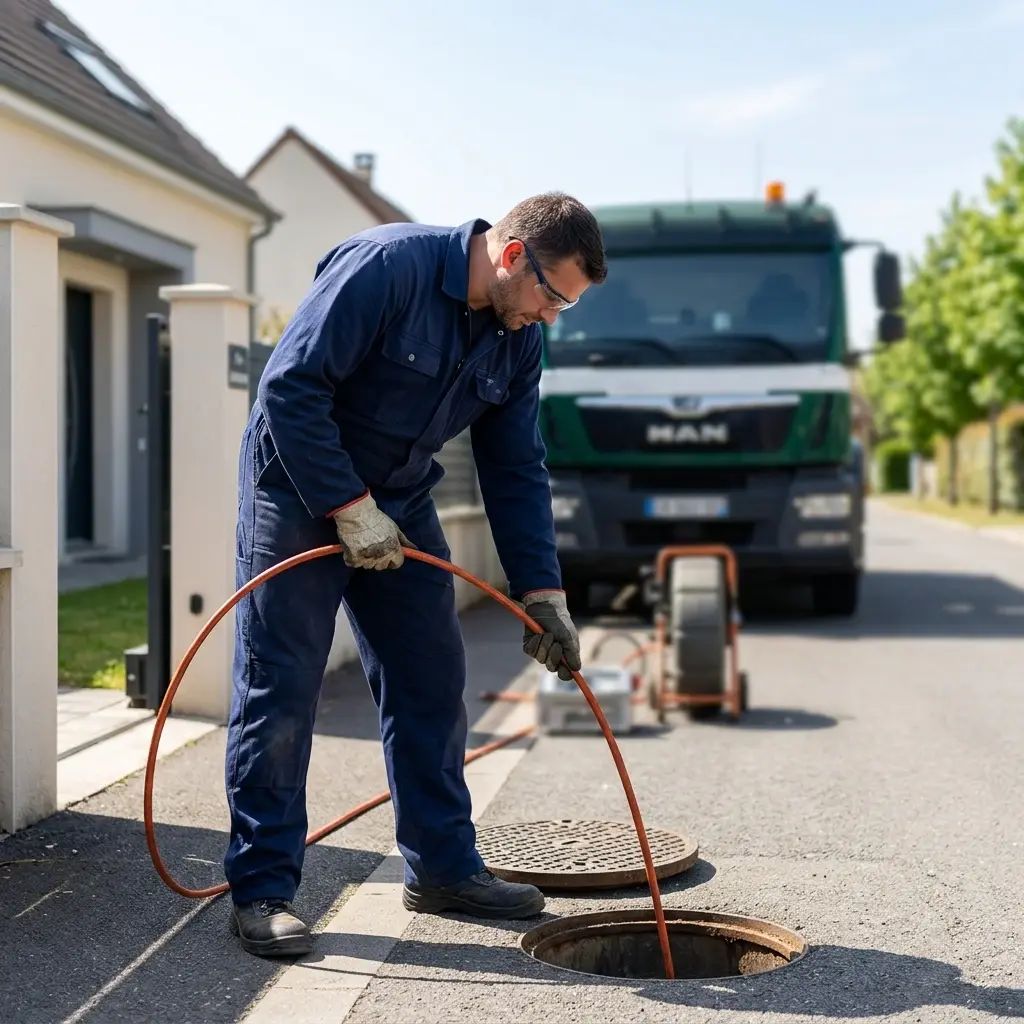 Comment se déroule une intervention de débouchage à Charny ?