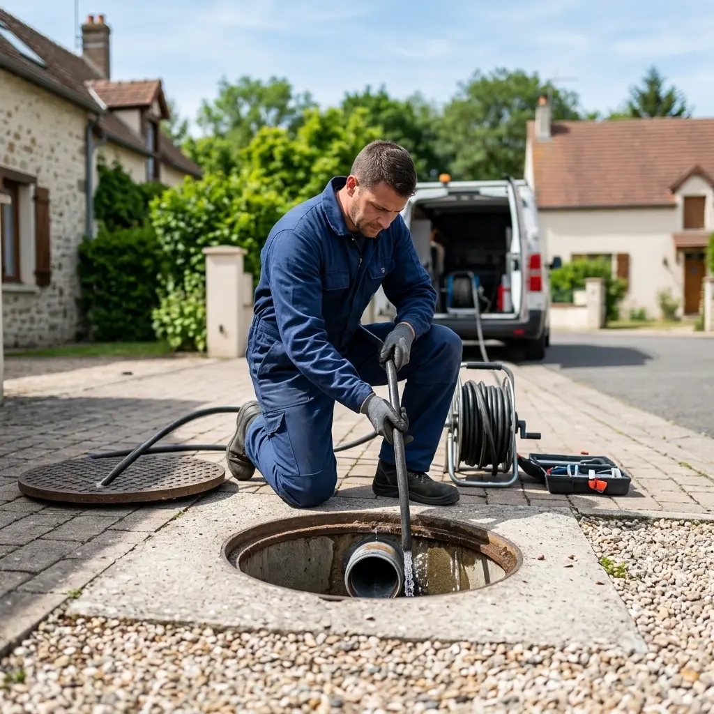 Comment se déroule une intervention de débouchage à Ocquerre ?