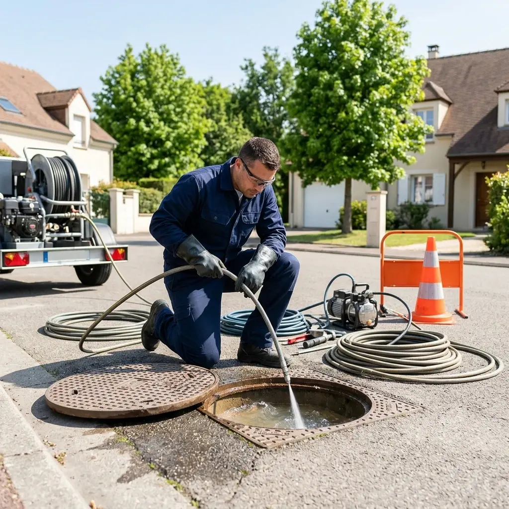 Comment se déroule une intervention de débouchage à Isles-lès-Villenoy ?