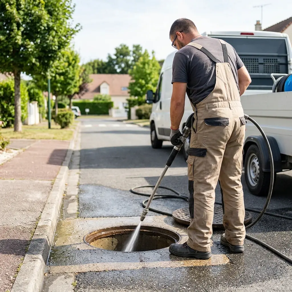 Comment se déroule une intervention de débouchage à Chaintreaux ?